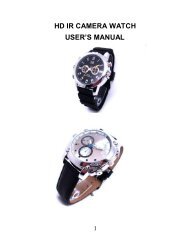 hd ir camera watch user's manual - SecurityCamera2000.com