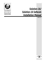 Solution-16 Safecom Installation Manual - Securityhelpdesk.com.au