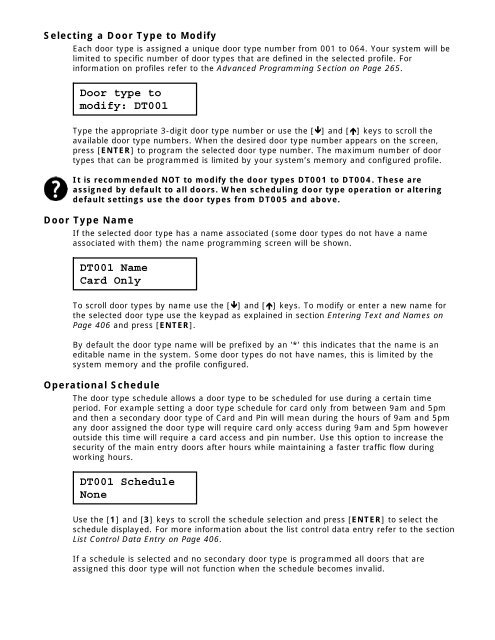 PRT CTRL Integrated Controller Reference Manual