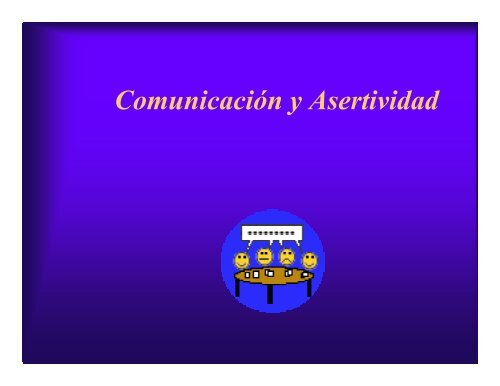 ComunicaciÃ³n y Asertividad