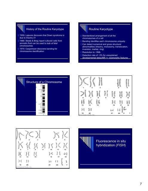 Chromosomal Microarray Analysis: Taking a ... - Kaleida Health