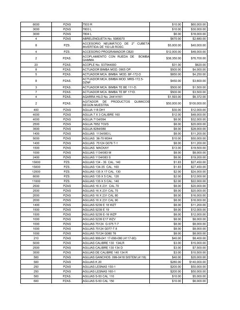 direcciÃ³n general de fabricas de vestuario y equipo.