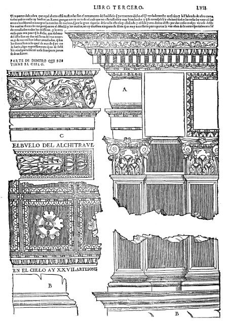 Tercero y Cuarto Libro de Architectura de Sebastia Serlio ... - Cehopu