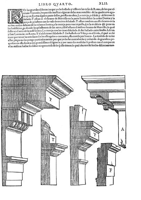 Tercero y Cuarto Libro de Architectura de Sebastia Serlio ... - Cehopu