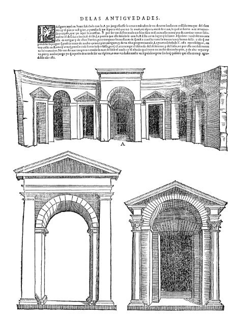 Tercero y Cuarto Libro de Architectura de Sebastia Serlio ... - Cehopu