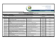 Results 7 Days April - June 2011 - Sedibeng District Municipality