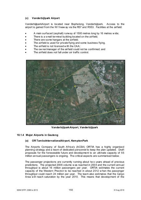 Chapter 11 - Sedibeng District Municipality