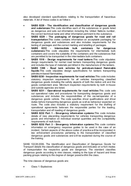 Chapter 11 - Sedibeng District Municipality