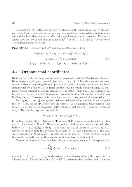 Lecture Notes on Compositional Data Analysis - Sedimentology ...