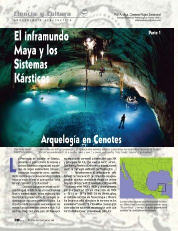 El inframundo maya y los sistemas kársticos, parte I. Arqueología de ...