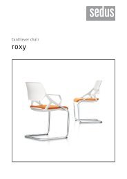 Cantilever chair