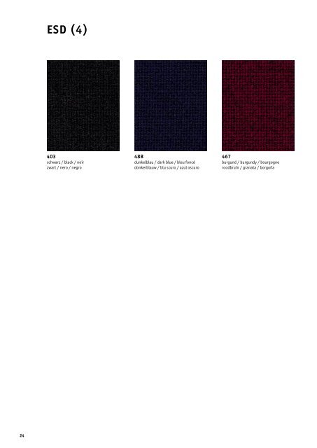 Leder /Stoffe /Membran · Leather /Fabrics /Membrane Cuirs ...