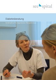 Folder Diabetesberatung - See-Spital