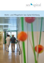 BroschÃ¼re fÃ¼r Pflegeheimbewohnerinnen und -bewohner - See-Spital