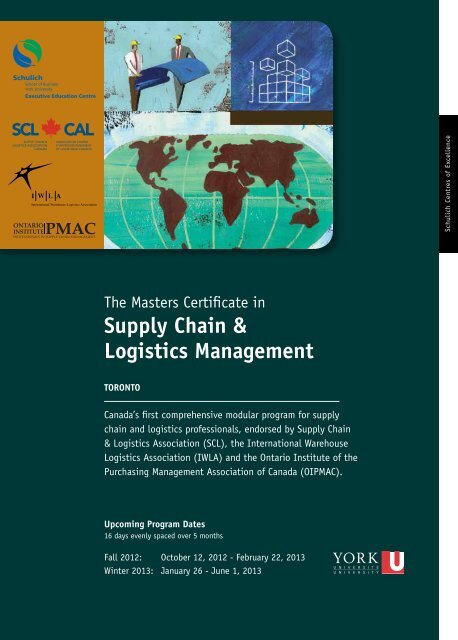 Supply Chain & Logistics Management - Schulich Executive ...