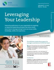 Download PDF Brochure - Schulich Executive Education Centre ...