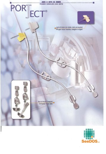 PORT-JECT Huber Needles and Sets - SeeDos, UK