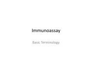 Introduction to Immunoassay