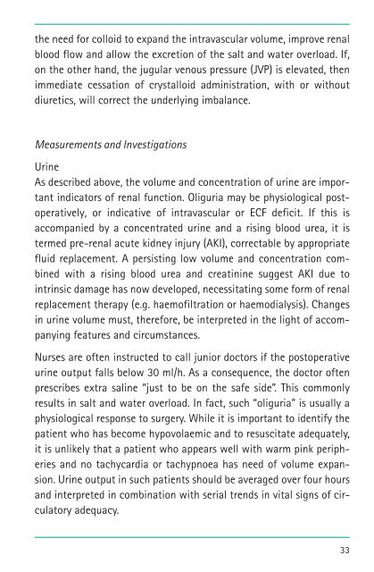 Basic Concepts of Fluid and Electrolyte Therapy