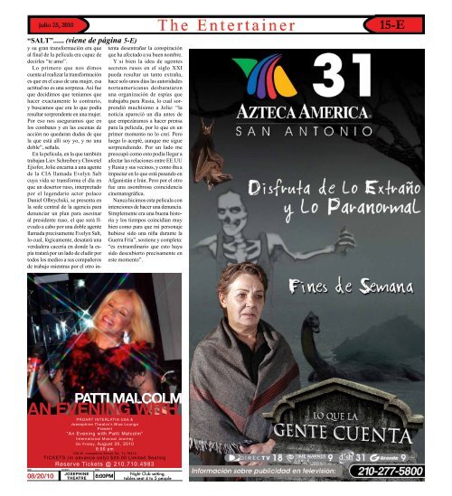 Henry Brun and the Latin Playerz - La Prensa De San Antonio