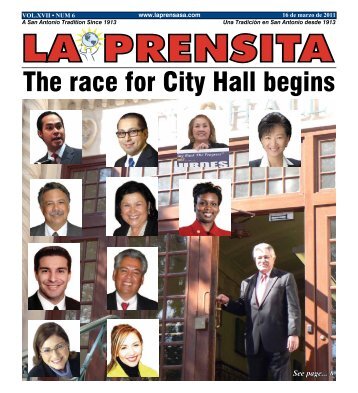 The race for City Hall begins - La Prensa De San Antonio