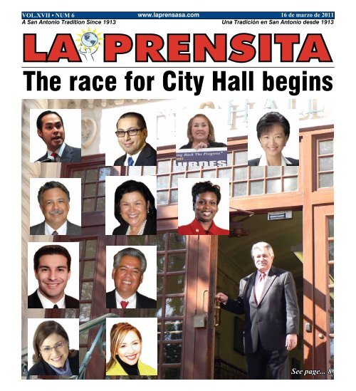 The race for City Hall begins - La Prensa De San Antonio