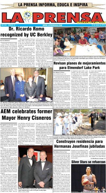 AEM celebrates former Mayor Henry Cisneros - La Prensa De San ...