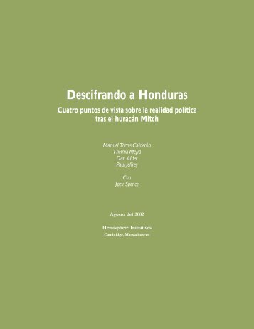 Descifrando a Honduras