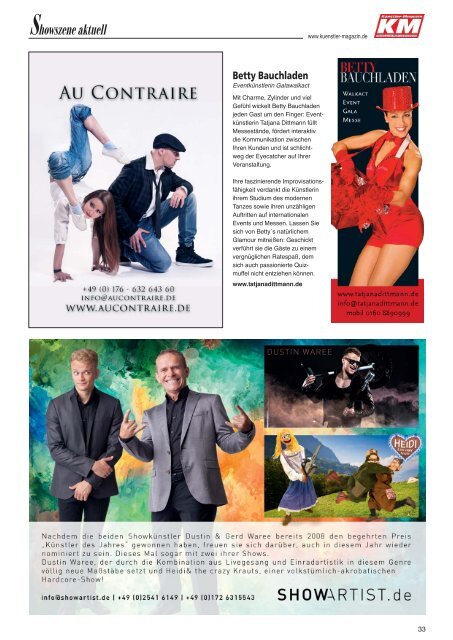 Künstler-Magazin 03-2014