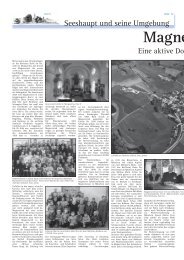Umgebung Magnetsried - Dorfzeitung Seeshaupt