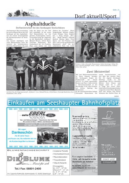 ausgabe 02_2013_version4.indd - Dorfzeitung Seeshaupt