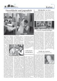 Kultur - Dorfzeitung Seeshaupt