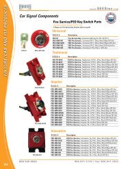 FEO Keys & Switches - SEES Inc.