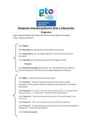 Programa del Simposio Interdisciplinario Arte y EducaciÃ³n FINAL