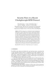 Security Flaws in a Recent Ultralightweight RFID Protocol