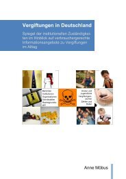 Vergiftungen in Deutschland - Gesundheitsförderung.info