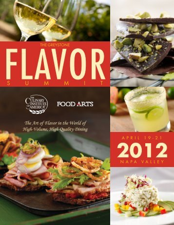 The Art of Flavor in the World of High-Volume ... - CIAProChef.com