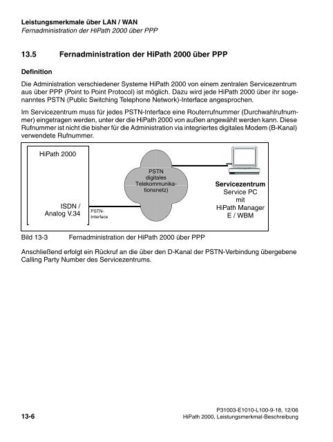 HiPath 2000 V1 Leistungsmerkmale - CK Communications