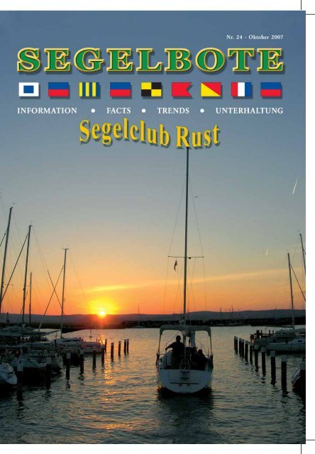 regattasaison 2007 ... regattasaison 2007 - SCR Segelclub Rust