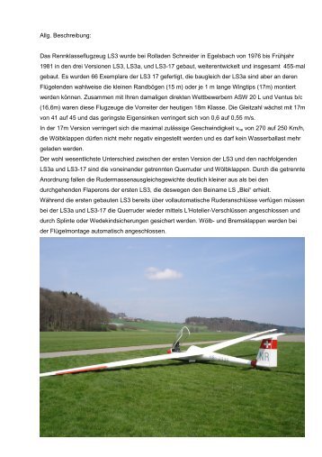 Testbericht LS3a /17 - Segelflug.de