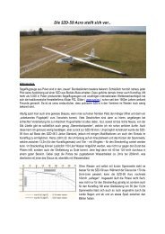 Die SZD-59 Acro stellt sich vor.. - Segelflug.de