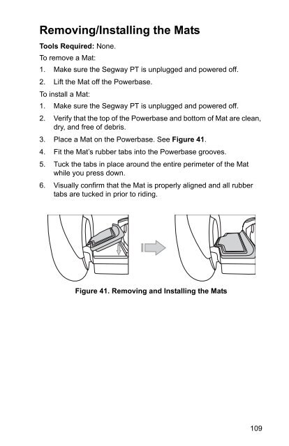 Reference Manual - Segway