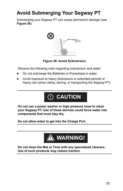 Reference Manual - Segway