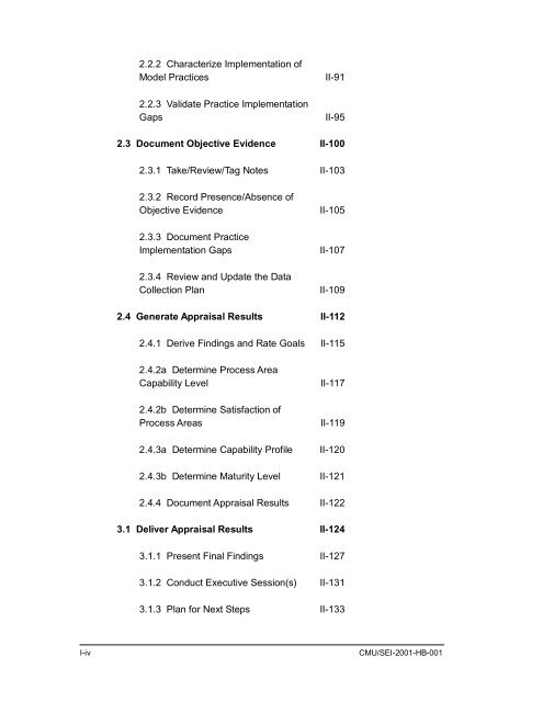 Standard CMMI Appraisal Method for Process Improvement (SCAMPI)