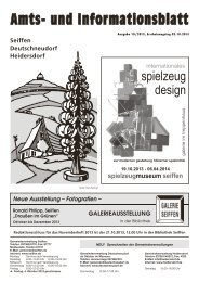 Amtsblatt 10.2013 - Seiffen