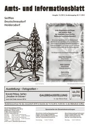 Amtsblatt 12.2013 - Seiffen