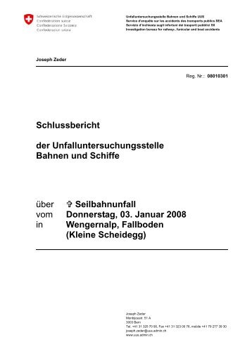 Walter Kobelt Datum - Seilbahn.net