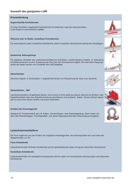 Lastaufnahmemittel - Seilbahn.net