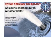 Anlagensicherheit durch Automatikfiler, Hydac - Seilbahn.net