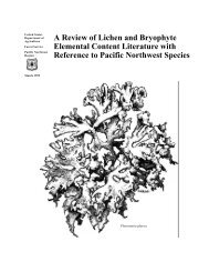 A Review of Lichen and Bryophyte Elemental ... - GIS at NACSE